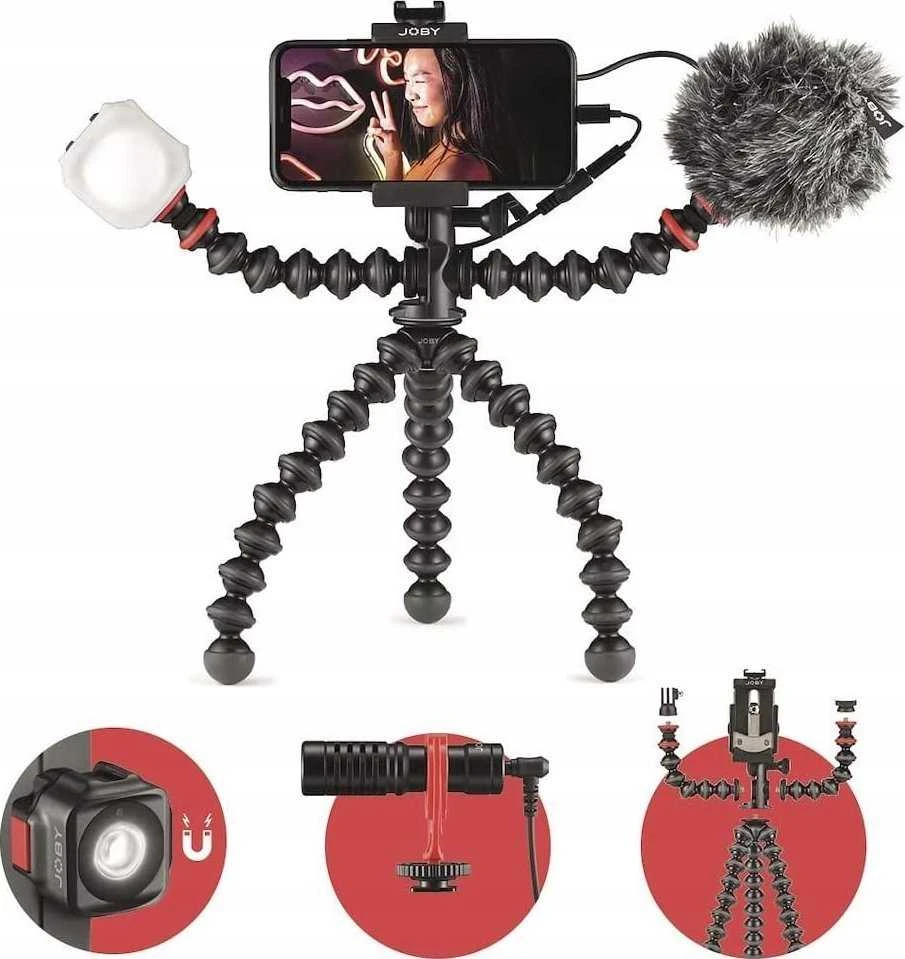 „Joby GorillaPod“ mobiliojo vaizdo įrašų rinkinys