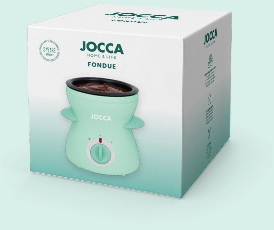 Jocca Fondiu aparatas TQ Funny 25 W turkio spalvos
