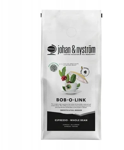 Johan & Nyström - Bob-o-link Espresso 500g