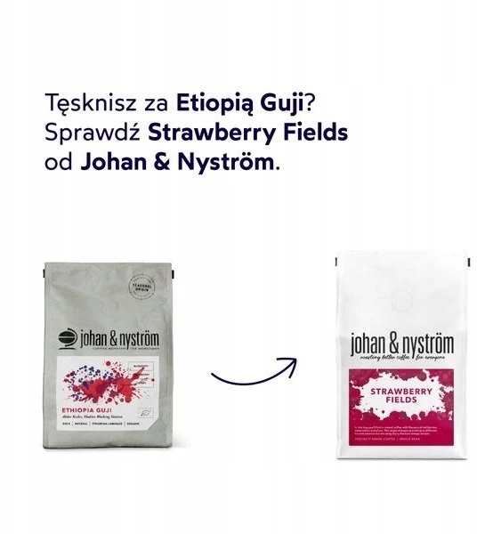 Johan & Nyström - Strawberry Fields Filter 250g