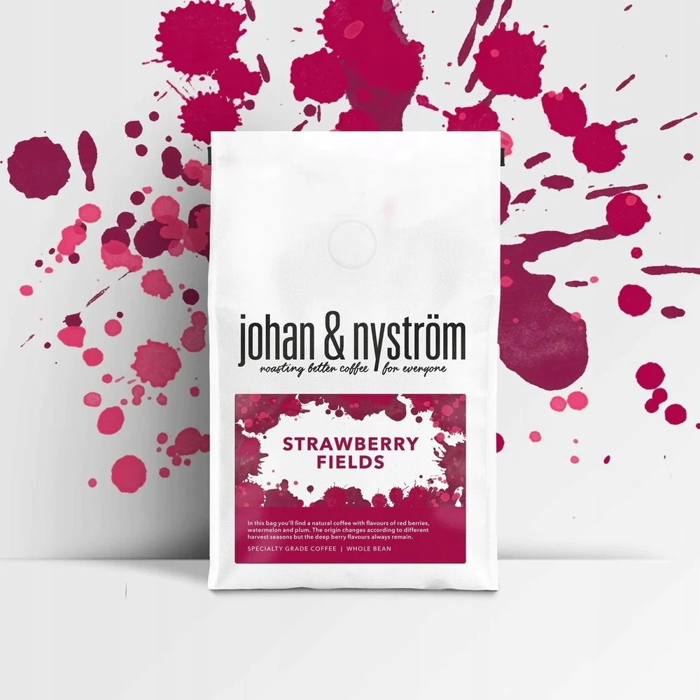 Johan & Nyström - Strawberry Fields Filter 250g