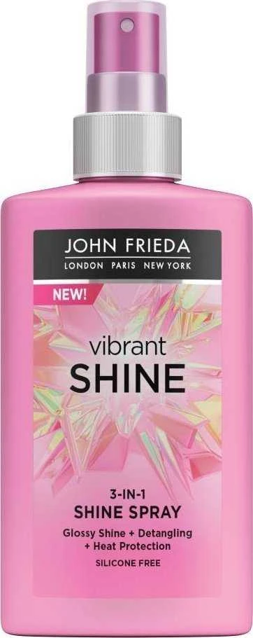 "John Frieda Vibrant Shine" blizgesio purškiklis 150ml