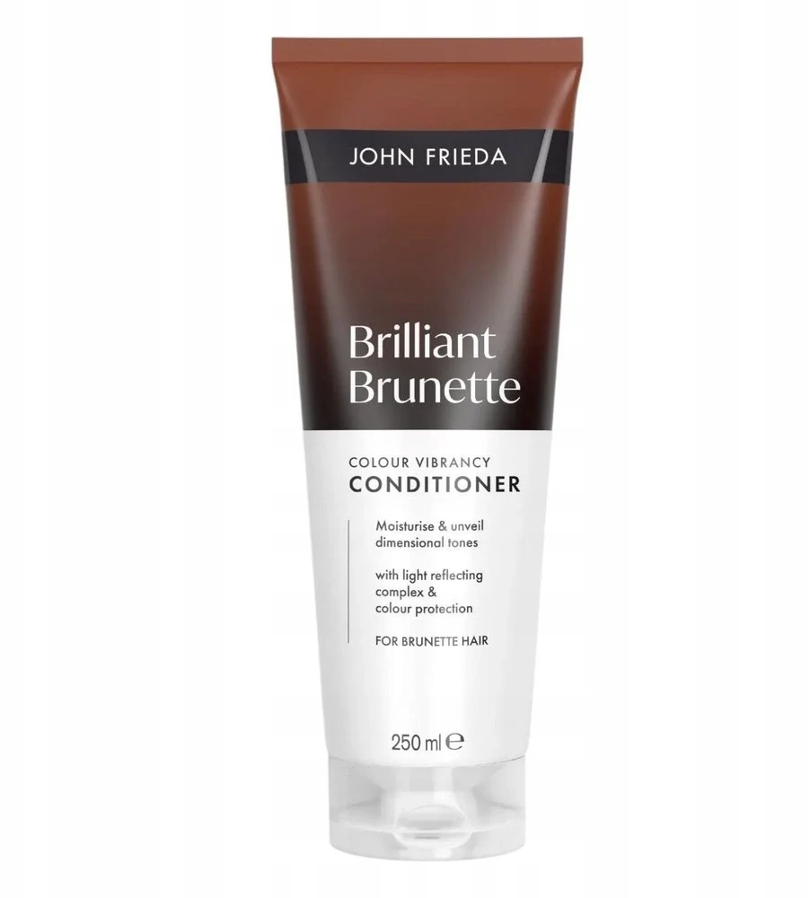 John Frieda Vibrancy Brunette Acondicionador Realzador De Brillo, 250 ml