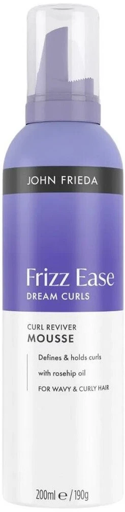 John Frieda Frizz-Ease Dream Curls Espuma Definidora De Rizos, 200 ml