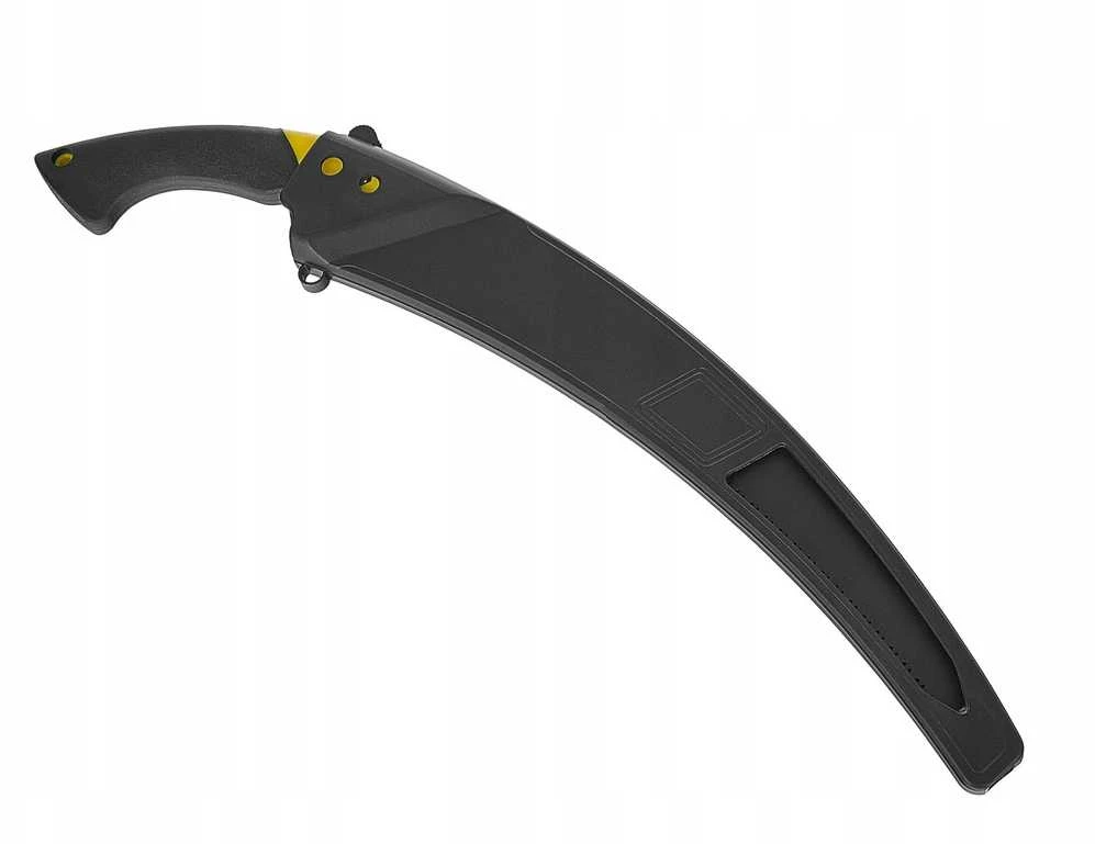 John Gardener Sulenkta pjūklas 35 cm su PTFE danga ir dėklu 65Mn (48)