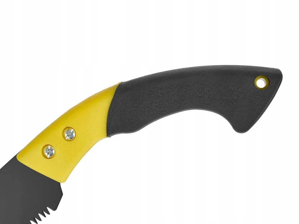John Gardener Sulenkta pjūklas 35 cm su PTFE danga ir dėklu 65Mn (48)