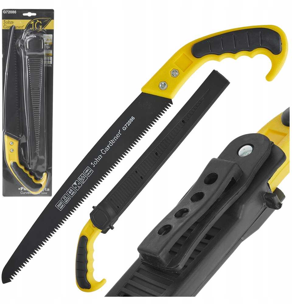 John Gardener Tiesi pjūklo gele 30 cm su PTFE danga ir 65Mn rankena (48)