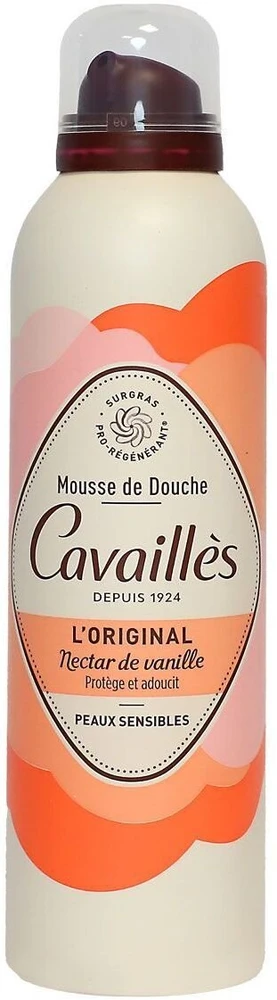 Roge Cavailles L'Original Vanilla Cleansing Shower Mousse, 200 ml