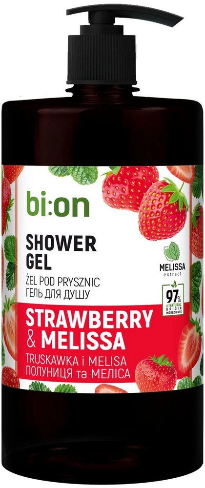 Bio Naturell Strawberry & Melisa Dušo želė For All Skin Types, 946 ml