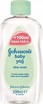 Johnson & Johnson Johnson's Baby Oil Aloe Vera Body Oil vaikams, 200 ml