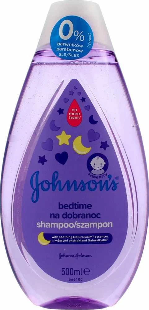Johnson & Johnson Johnson´s Bedtime Baby Šampūnas Šampūnas vaikams, 500 ml