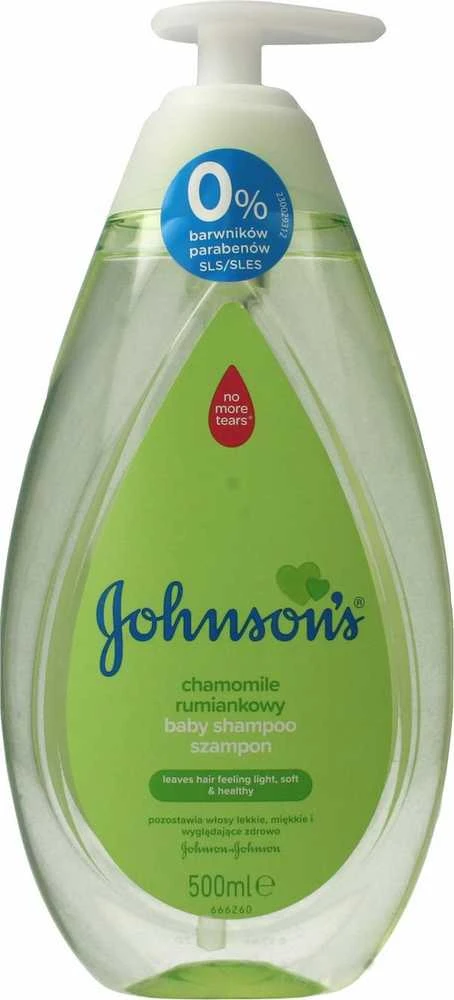 Johnson & Johnson Šampūnas JOHNSONS Baby, Ramunėlių, 500 ml