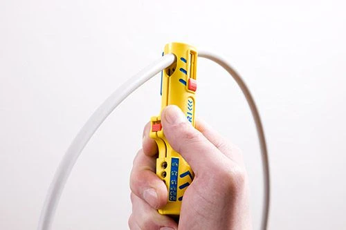 Jokari Nuplėšimo replės apvalioms vieloms 8 - 13mm 0,2 - 4mm2 Nr. 15 Super Stripper Secura (30155)