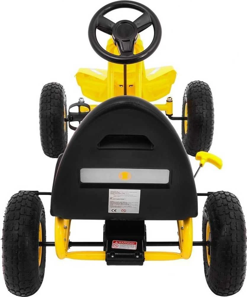 Joko Minamas kartingas GoKart Chamiopn geltonos spalvos