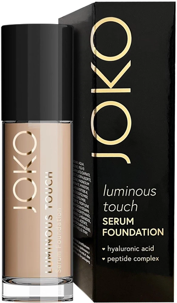 Joko JOKO Luminous Touch Serum Foundation Šviesinantis serumo pagrindas nr. N103 Soft Sand