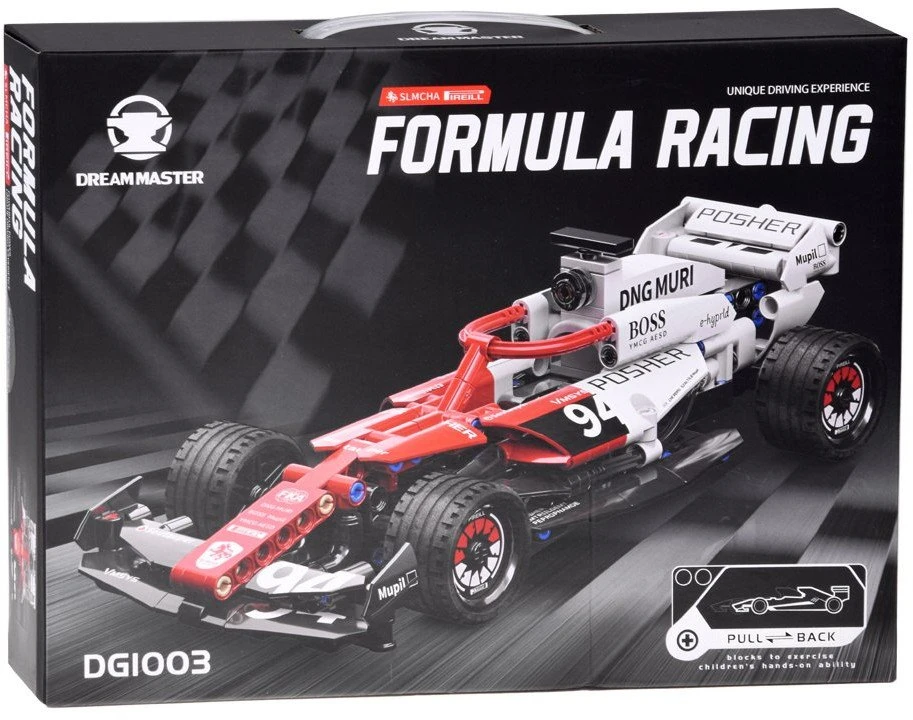 Jokomisiada BOLID Formulės 1 techniniai blokai 276ele atbulinės eigos pavaros lipdukai ZA5729