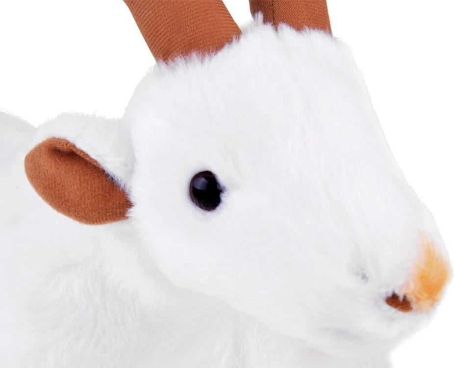 Beppe talismanas pliušinis žaislas baltas ožys 38 cm 13992
