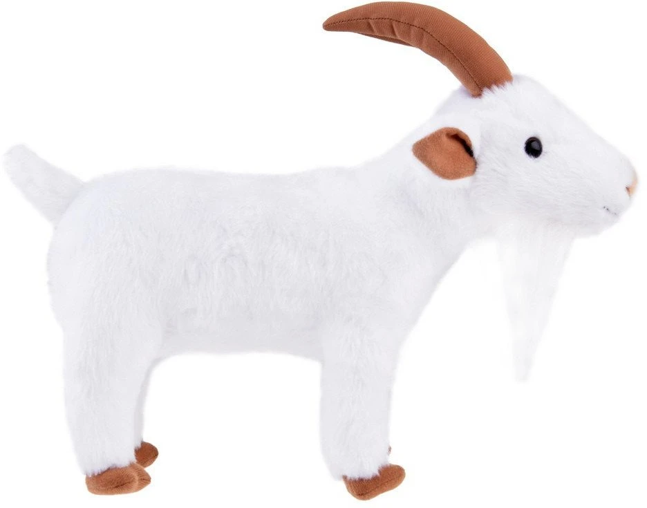 Beppe talismanas pliušinis žaislas baltas ožys 38 cm 13992