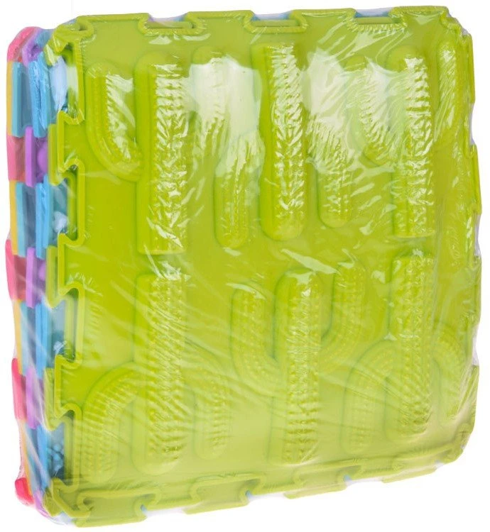 Jokomisiada Rubber Dėlionė sensory mat, 8 pieces - development and fun ZA5862