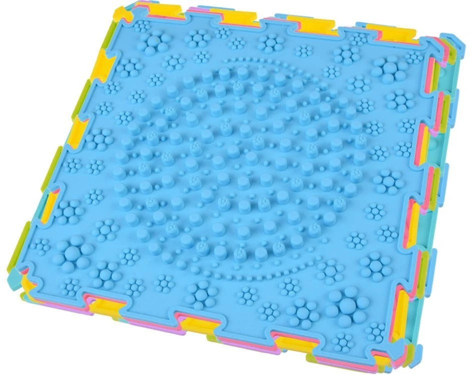 Jokomisiada Rubber Dėlionė sensory mat, 8 pieces - development and fun ZA5862