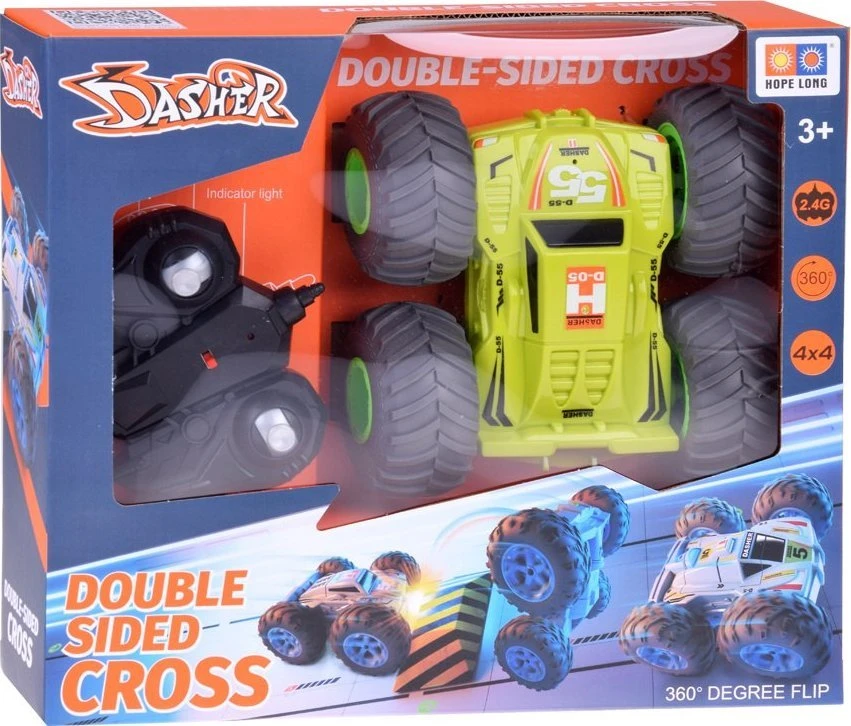 Jokomisiada Akrobatinis nuotolinio valdymo automobilis STUNT CAR piruetė RC0638