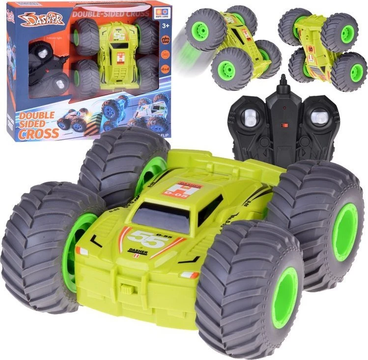 Jokomisiada Akrobatinis nuotolinio valdymo automobilis STUNT CAR piruetė RC0638