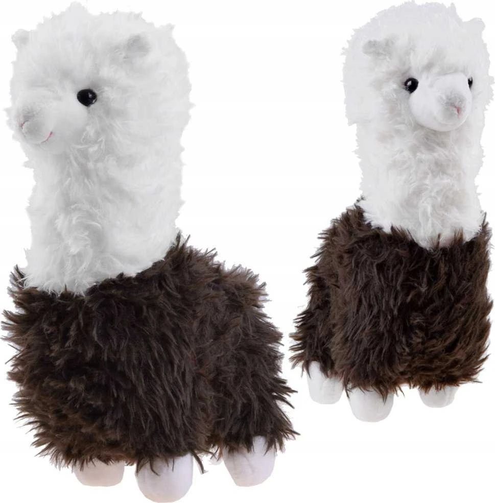 Jokomisiada Alpaca pūkuotos lamos pliušinis žaislas 28cm