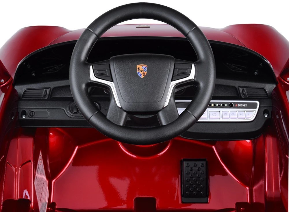 Akumuliatorinis automobilis vaikams Jokomisiada Porsche RUF CTR3 PA0327 | spalva: raudona