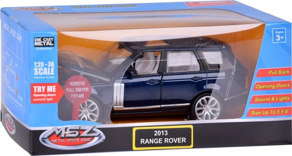 Jokomisiada Kolekcinio automobilio RANGE ROVER 2013 žibintai ZA5048