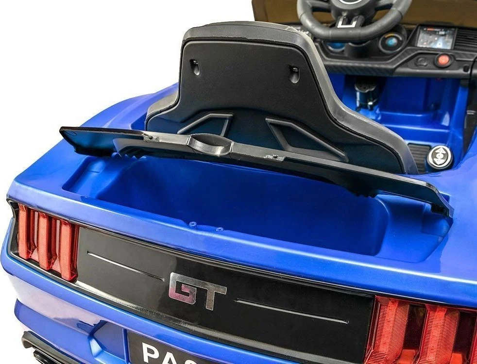 Akumuliatorinis sportinis kabrioletas vaikams Jokomisiada Mustang PA0169 | spalva: balta