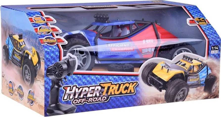 Jokomisiada r/c car r/c car Nuotoliniu būdu valdomas automobilinis rinkinys HYPER TRUCK OFF-ROAD su nuotolinio valdymo pulteliu RC0641 ZO