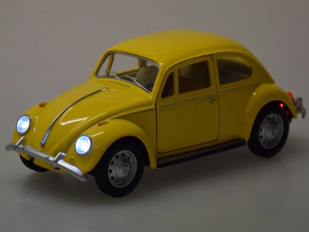 Jokomisiada Kolekcinis automobilis Volkswagen Classical Beetle 1967 1:36 metalinis automobilio šviesos garsas ZA5055