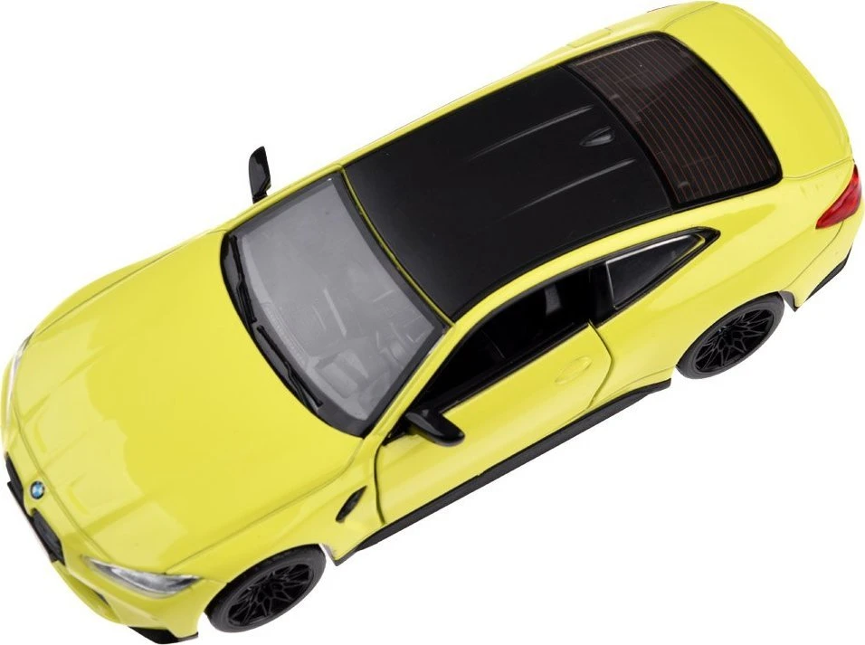 Jokomisiada Metalo automobilio modelis BMW M4 skalė 1:32 Šviesos ZA4617 garsai