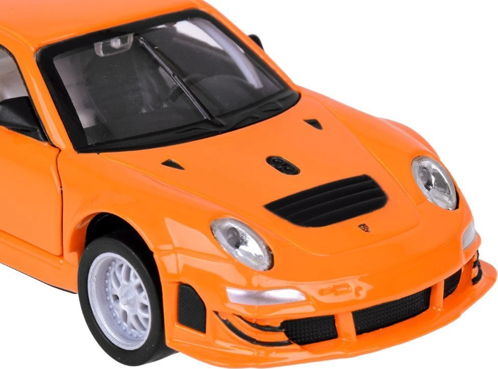 Jokomisiada Automobilio metalinis modelis Porsche 911 GT3 RS 1:32 šviesų ir garso kolekcija ZA5054