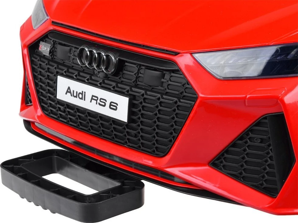 Akumuliatorinis sportinis automobilis vaikams Jokomisiada AUDI RS 6 PA0297 | spalva: raudona