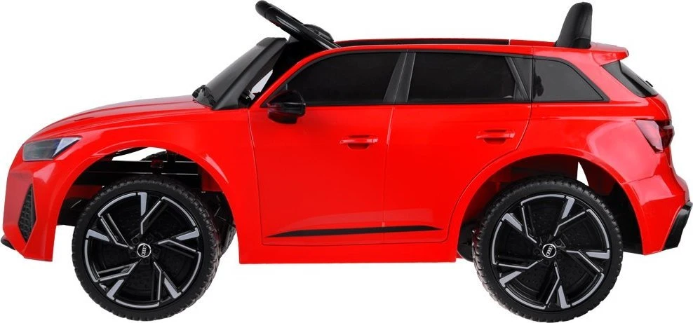 Akumuliatorinis sportinis automobilis vaikams Jokomisiada AUDI RS 6 PA0297 | spalva: raudona