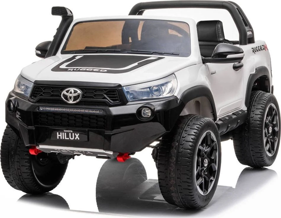 Akumuliatorinis automobilis vaikams Jokomisiada Toyota Hilux PA0250 | spalva: balta