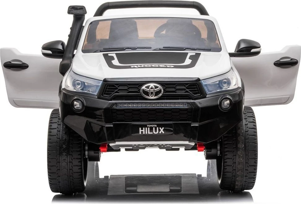 Akumuliatorinis automobilis vaikams Jokomisiada Toyota Hilux PA0250 | spalva: balta