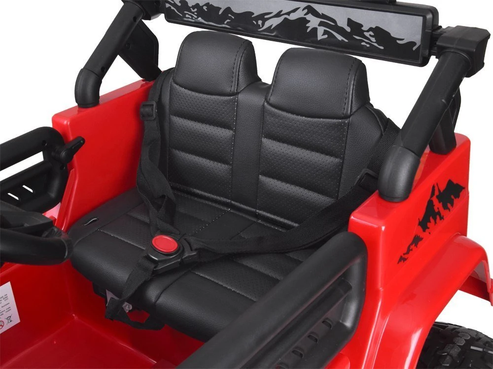Akumuliatorinis automobilis vaikams Jokomisiada Toyota FJ CruiserHilux PA0301 | spalva: raudona