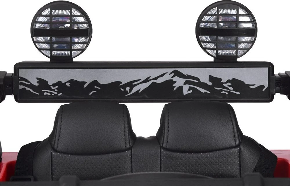 Akumuliatorinis automobilis vaikams Jokomisiada Toyota FJ CruiserHilux PA0301 | spalva: raudona