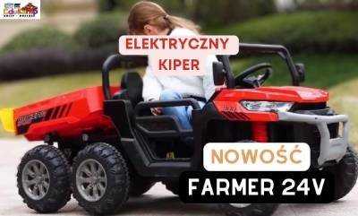 Jokomisiada Baterija varomas automobilis „Farmer Truck“ + savivartis PA0292