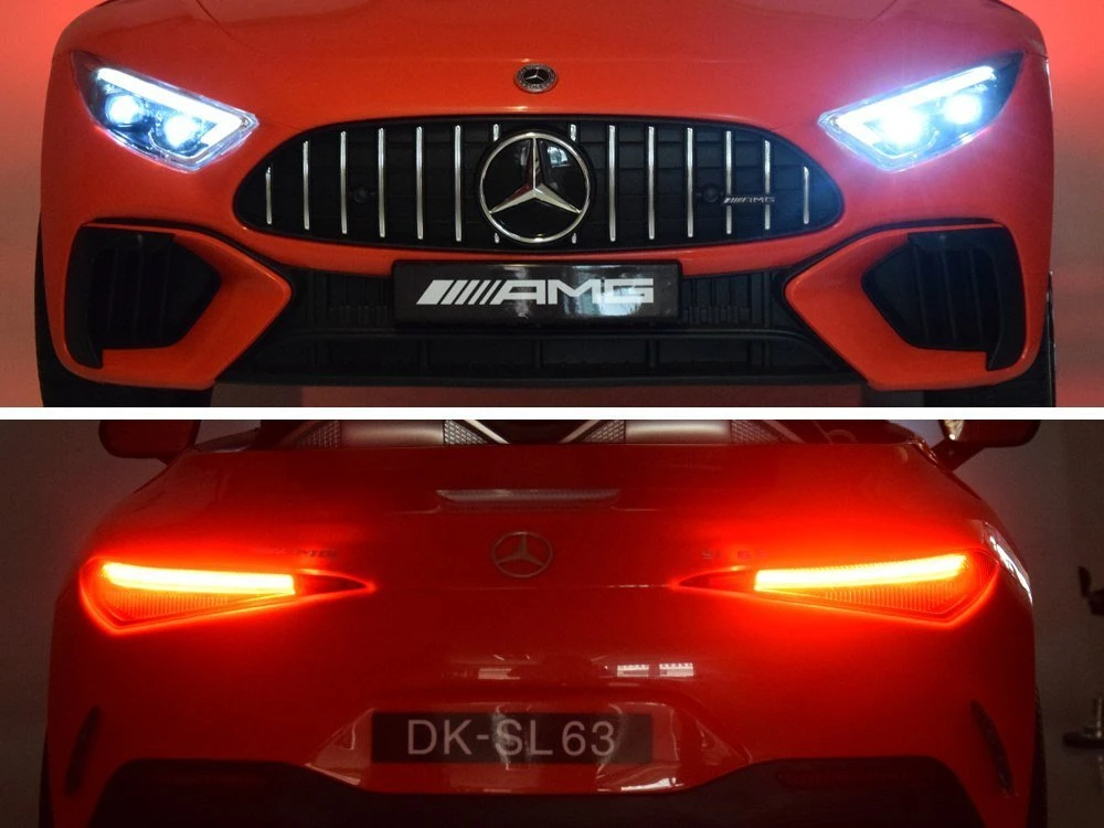 Jokomisiada Baterijomis varomas automobilis Mercedes SL 63 AMG su nuotolinio valdymo pulteliu PA0303 CZ