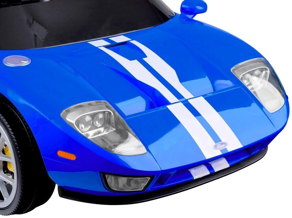 „Jokomisiada Ford GT“ 4 variklių akumuliatorinis vaikiškas automobilis su nuotolinio valdymo pultu 2 asmenims PA0337