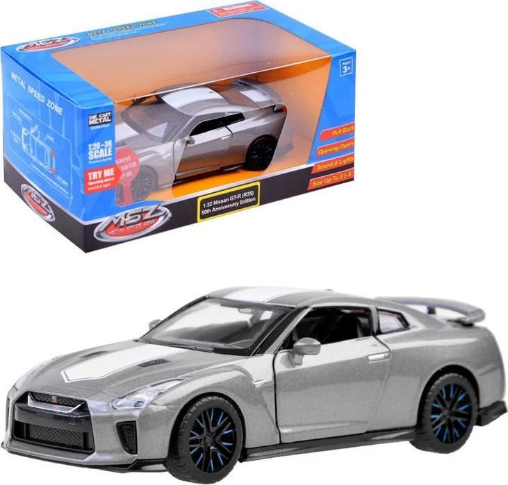 Jokomisiada Auto Nissan GT-R 1:32 metal car ZA3757