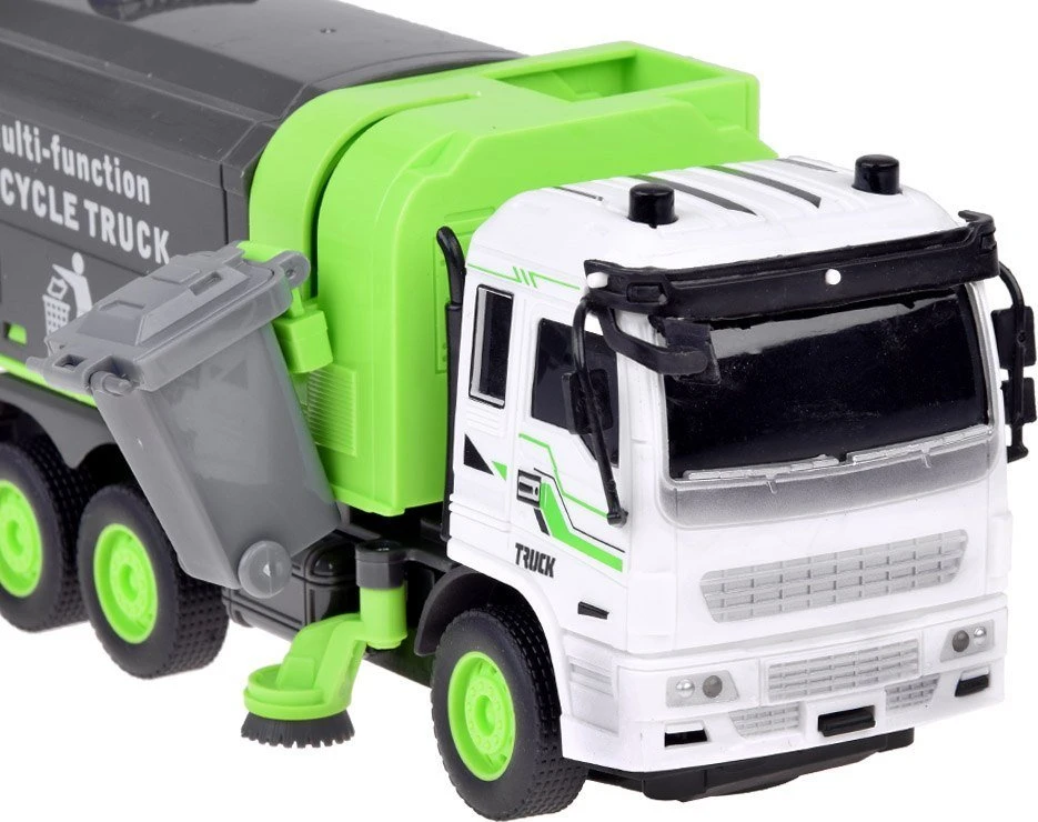 Jokomisiada Šiukšliavežė + šviesos nuotolinio valdymo automobilis RC0684