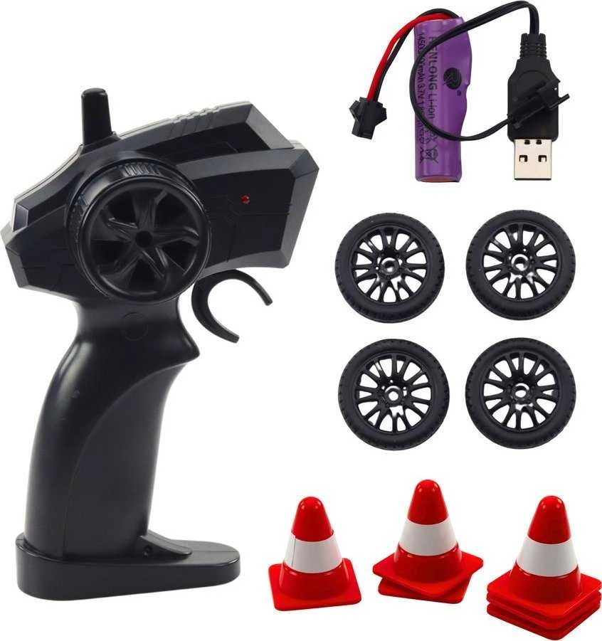 Lean Toys Nuotolinio valdymo policijos drifto mašina
