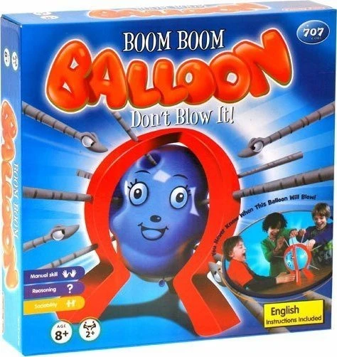 Jokomisiada Linksmas žaidimas Boom Boom Balloon