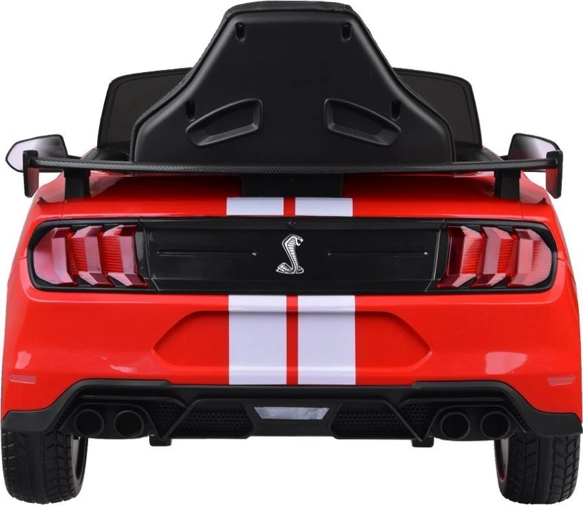 Akumuliatorinis sportinis automobilis vaikams Jokomisiada Ford Mustang Shelby GT500 PA0306 | spalva: raudona
