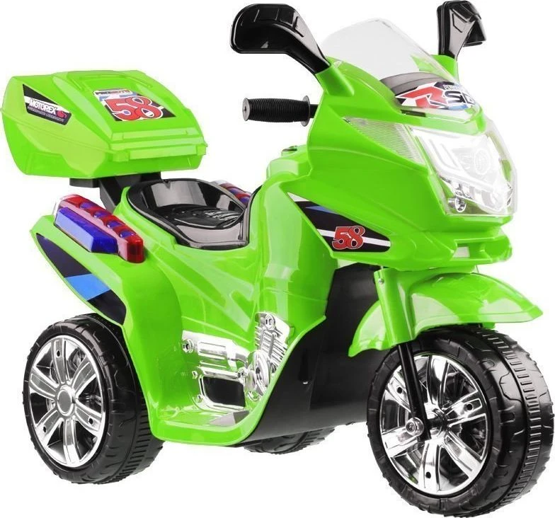 Jokomisiada Akumuliatorinis motociklas vaikams PA0241 | spalva: raudona