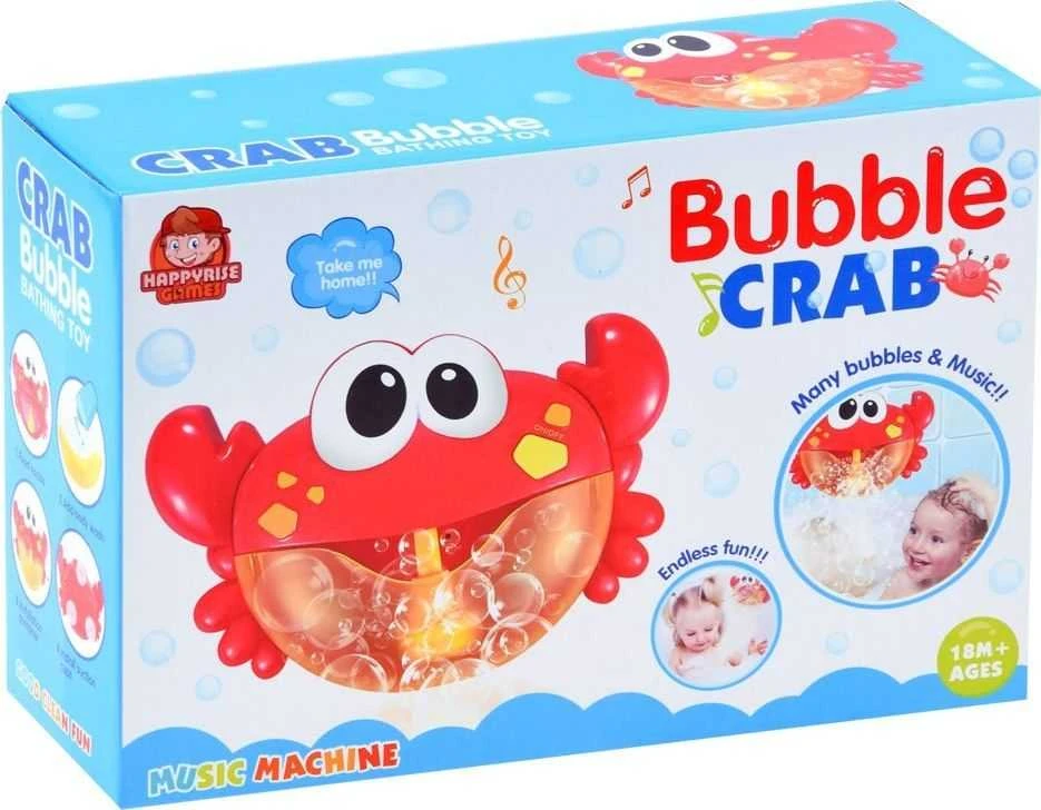 Jokomisiada Burbulas linksmas krabų vonios žaislas